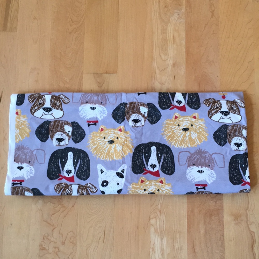 JOANN Snuggle Cotton Flannel Sketched Dog Print